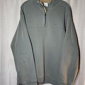 Columbia Men's Zip-Up Sweater in Gray